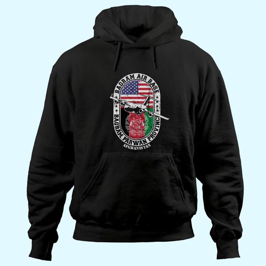Bagram Air Base Airfield USAF Afghanistan Hoodie