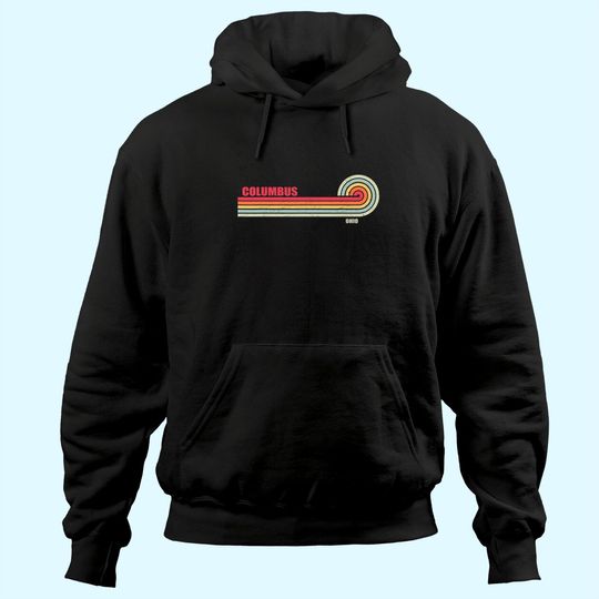 Columbus Ohio City State Hometown Vintage Hoodie