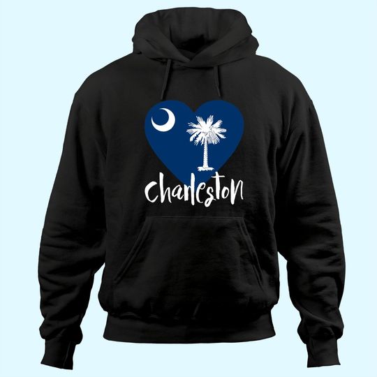 I Love Charleston South Carolina City Hoodie