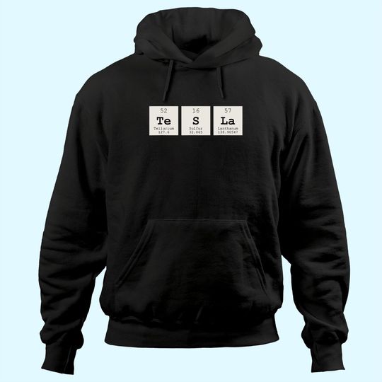 Periodic Table Tesla Hoodie