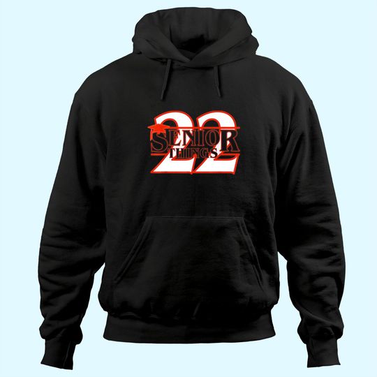 Discover Class 2022 Senior Things TV Style Stranger Graduate Gifts Hoodie