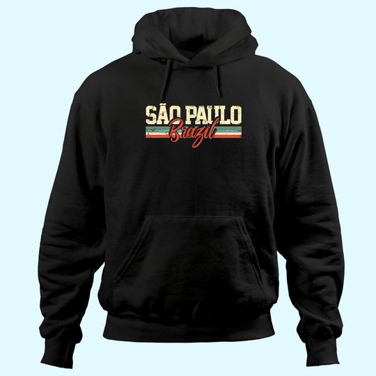 Discover Sao Paulo Brazil Vintage Gift Hoodie