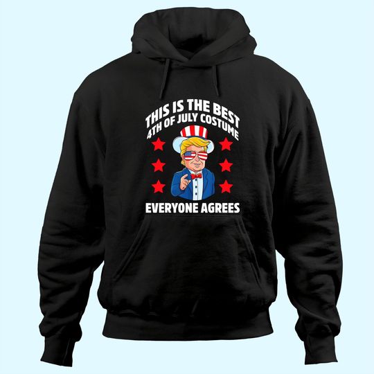 Discover Patriotic Trump This is the Best 4th July Costume Hoodie