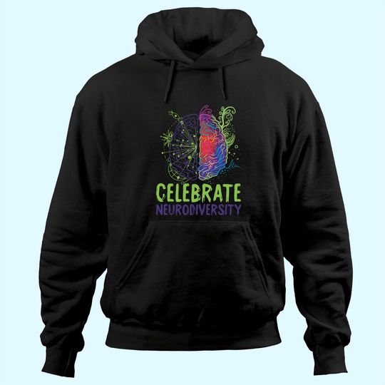 Autism Infinity Symbol Celebrate Neurodiversity Hoodie