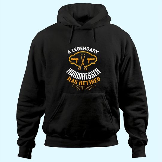 Discover Hairdresser Retirement Gift Hoodie