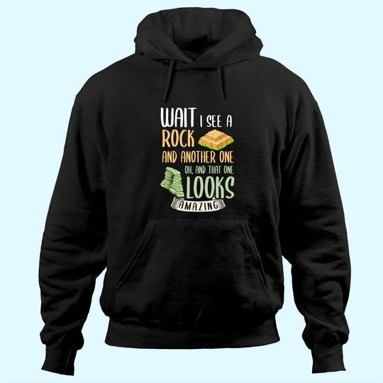 Discover Joke Rock Collector Geology Gift Hoodie