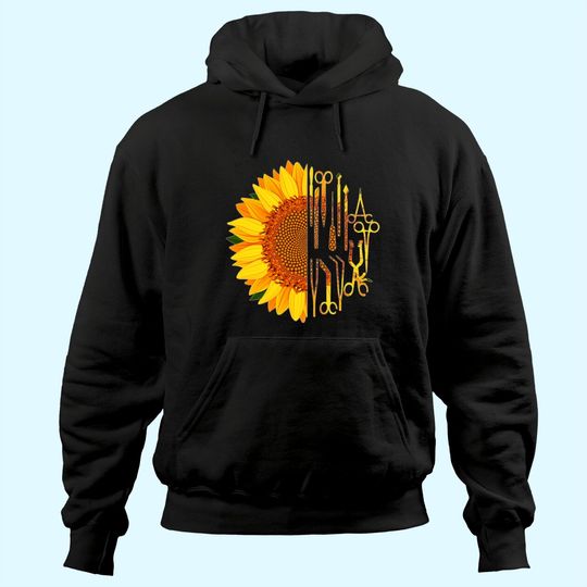 Discover Surgical Scrub Tech Surgeon Sunflower Surgery Intern OR Hoodie