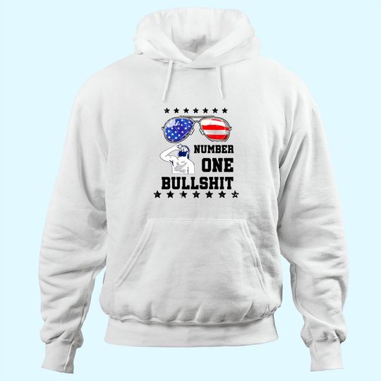 Discover Number One Bullshit Us Flag Sunglasses Hoodie