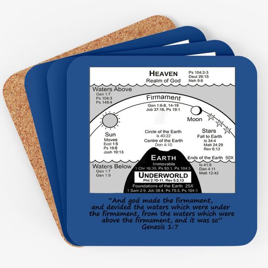 Flat Earth Coaster
