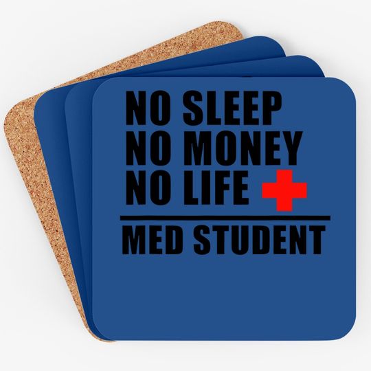 Funny Med School Coaster:trust Me Im Almost A Doctor Coaster
