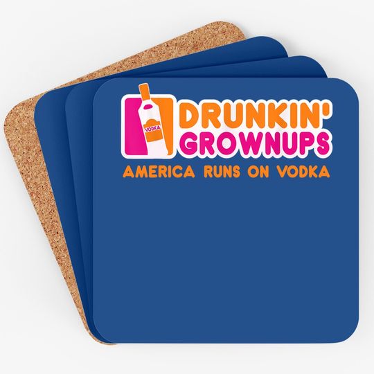 Vodka Gifts Funny Vodka Coaster Drunkin Grownups Coaster