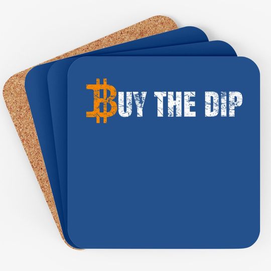 Funny Bitcoin Crypto Vintage Cryptocurrency Coaster