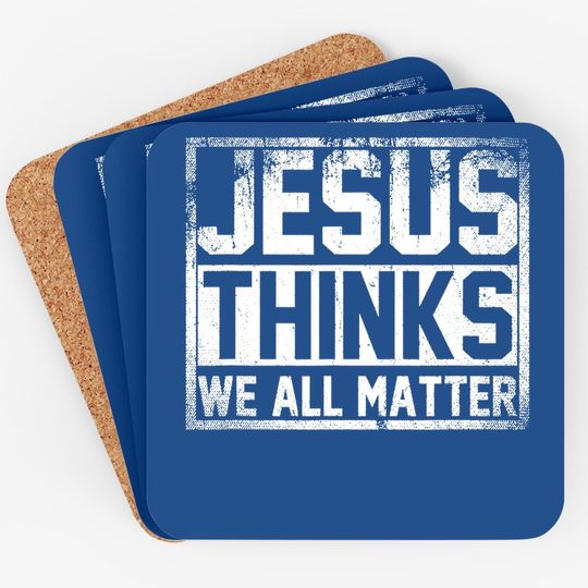 Discover Religious Christian Gift Faith Jesus Coaster