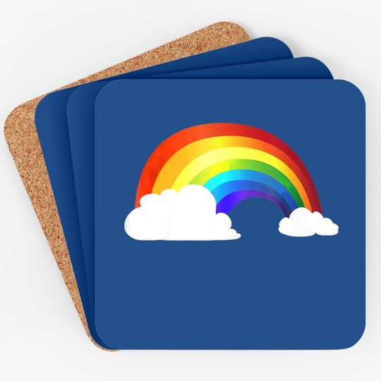 Rainbow Coaster - Shiny Rainbow In The Clouds