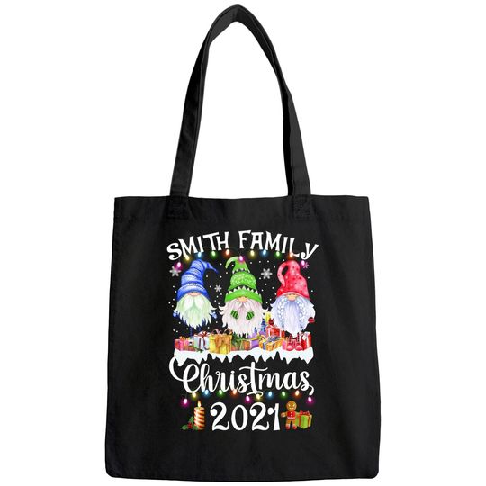 Discover Personalised Family Gnomes Christmas Matching Bags
