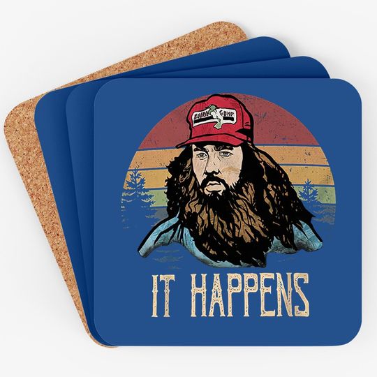 Forrest Gump It Happens  circle Coaster