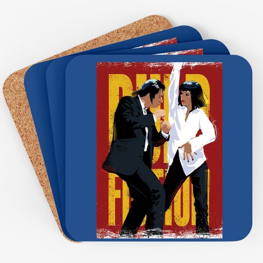 Nirvan Pulp Fiction Dance Coaster