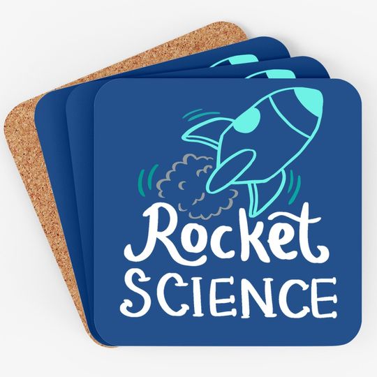 Rocket Science Coaster For Science Nerd Coaster