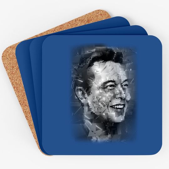 Elon Musk Costume Smoking Coaster