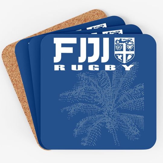 Fijian Rugby Coaster