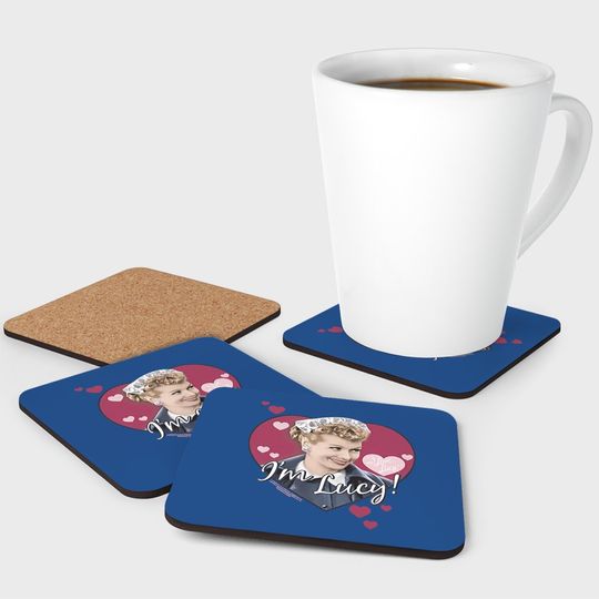 I Love Lucy 50's Tv Series I'm Lucy Adult Coaster