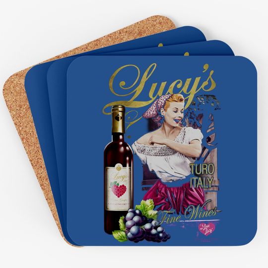 I Love Lucy 50's Tv Series Bitter Grapes Adult Coaster