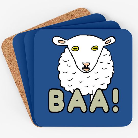 Baa Sheep Coaster