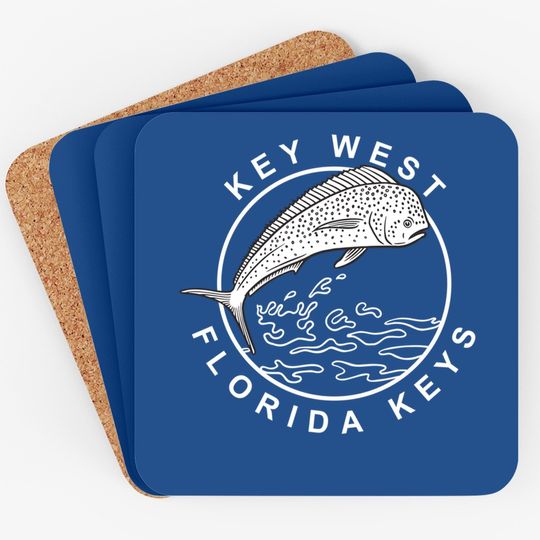 Key West Florida Mahi-mahi Coaster