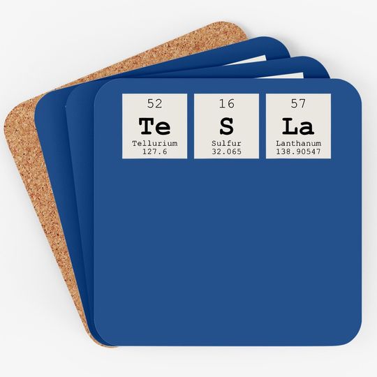 Periodic Table Tesla Coaster