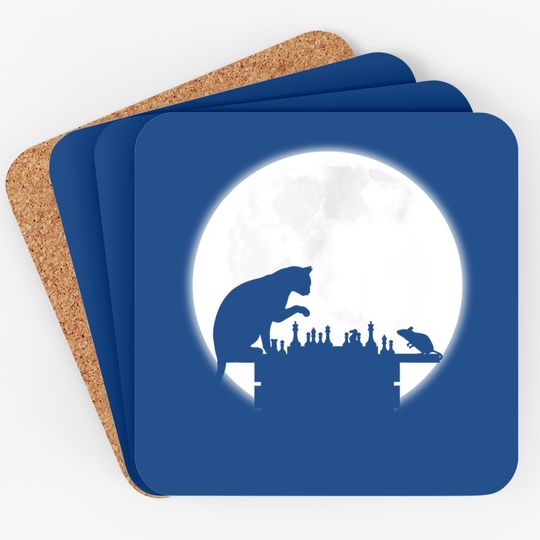 The Chess Board The Cat The Mouse And The Full Moon Coaster