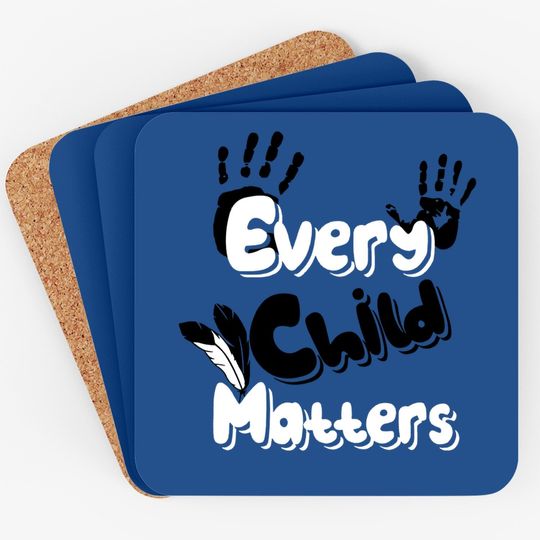 Every Child Matters Indigenous People Orange Day Coaster
