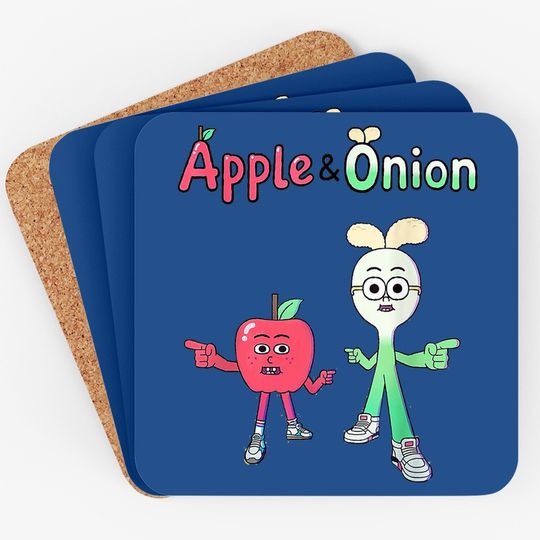 Apples And Onion Coaster