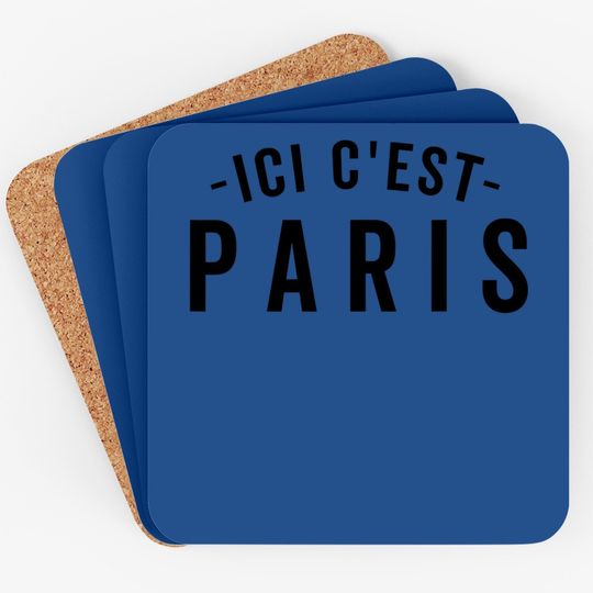 Ici C'est Paris This Is Paris Coaster