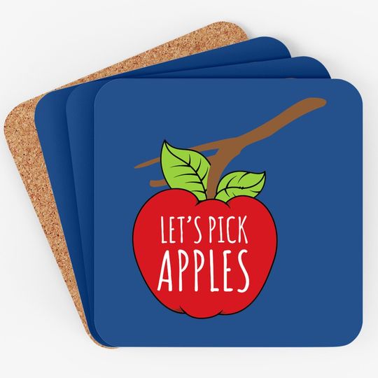 Apple Picking Inspired Coaster