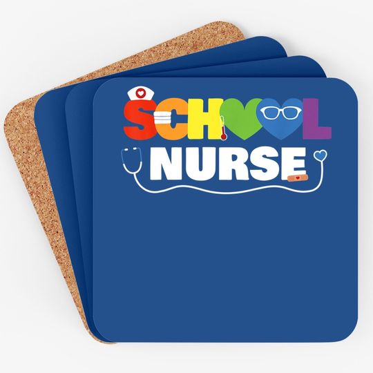 School Nurse Registered Nurse Back To School Nursing Coaster
