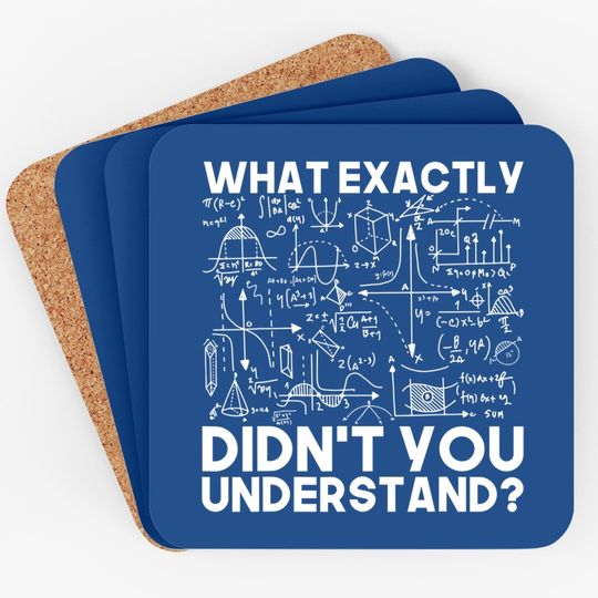 Science Gift Idea Physicist Math Physics Coaster