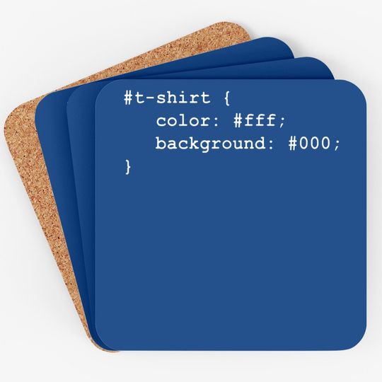 Web Developer Css Javascript Html Coaster