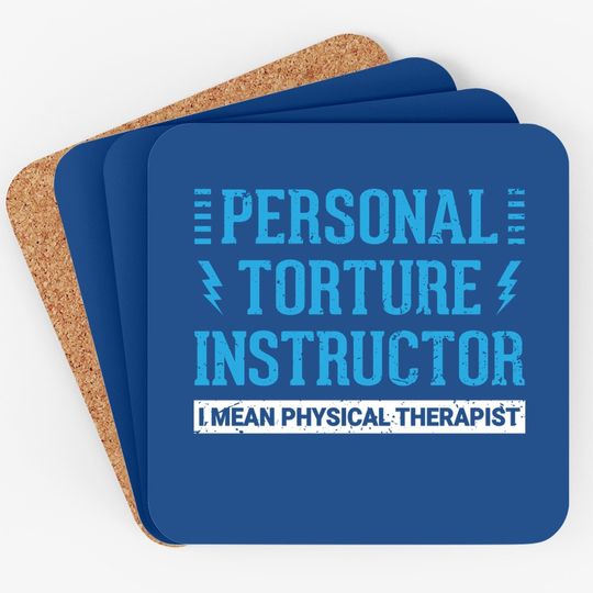 Pt Physical Therapist Gift Therapy Month Coaster