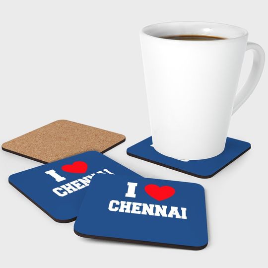 I Love Chennai Coaster