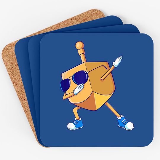 Hanukkah Dancing Chanukah Girls Boys Coaster