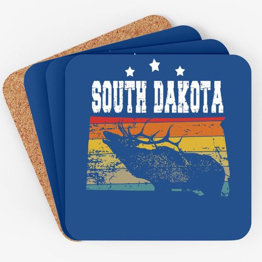 Vintage South Dakota Hunter Coaster