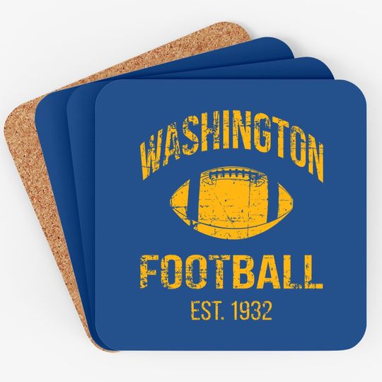 Vintage Washington Football Coaster