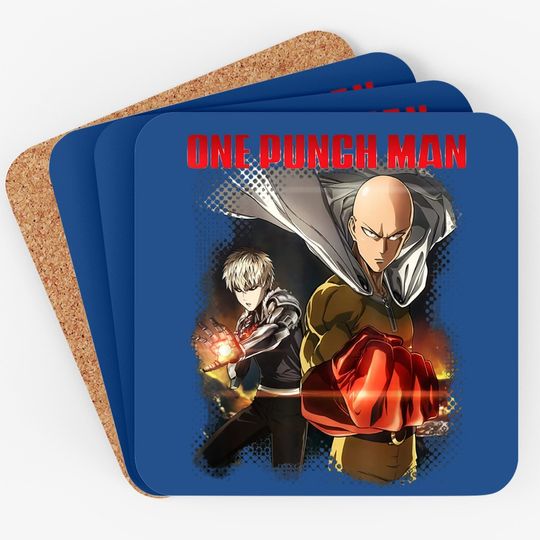 Anime-one-punch-kawaii Otaku-man-japanese-waifu Manga Coaster