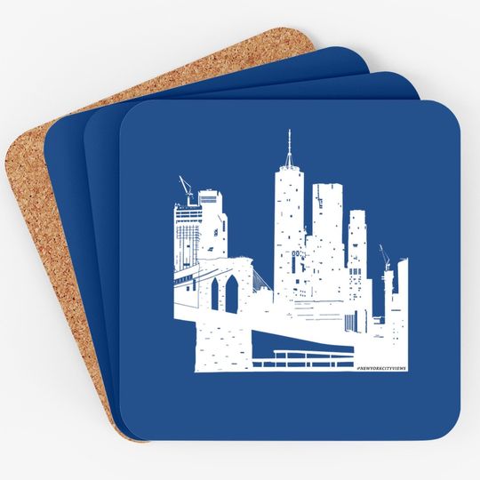 Nyc Skyline  one World Trade Center Coaster