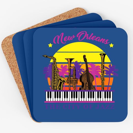 New Orleans The City Of Jazz Jazz Music Festival Coaster