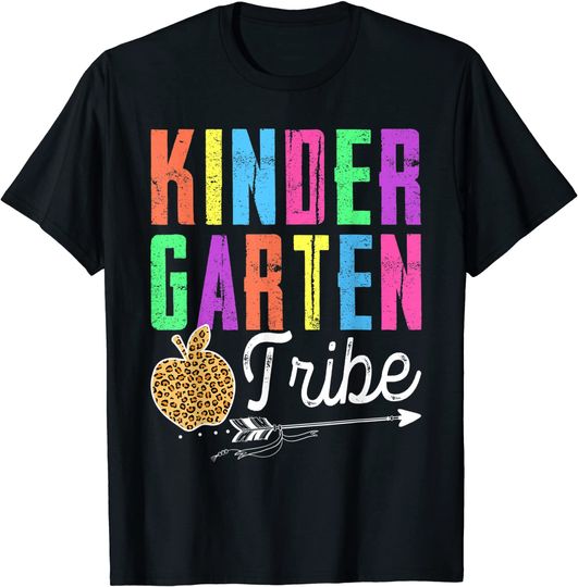 Kindergarten Tribe Kindergarten Teacher Kids Back To School T Shirt