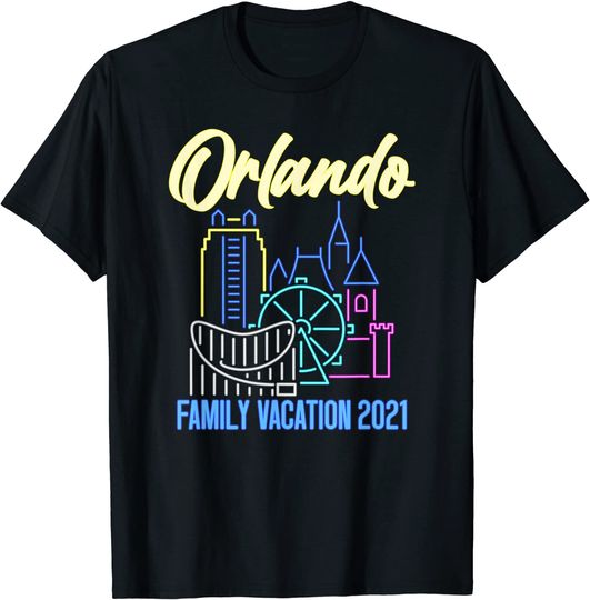 Family Vacation Orlando Matching Summer Vacation T-Shirt