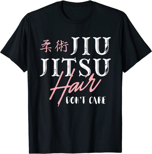 Discover Jiu Jitsu Hair Don't Care Judo MMA Martial Arts T Shirt