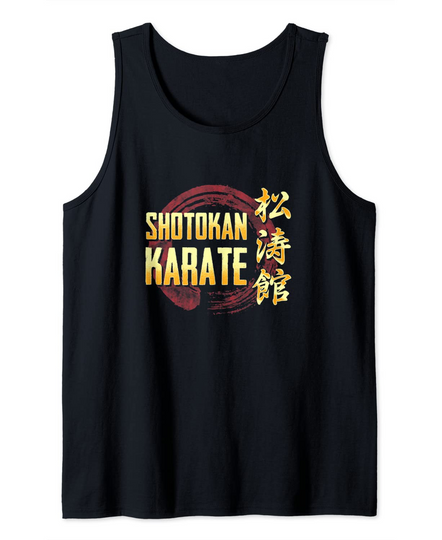 Discover Karate Gift Japanese Kanji Shotokan Karate Tank Top