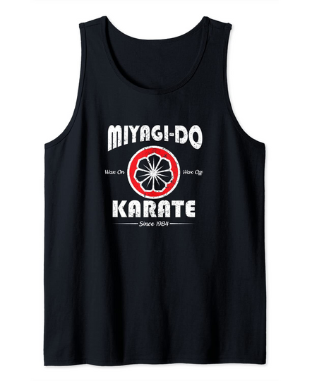 Discover Miyagi-Do Karate Dojo Retro Tank Top